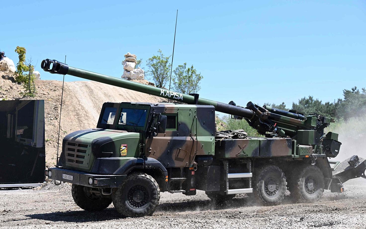 Prantsusmaal toodetud suurtükk Caesar