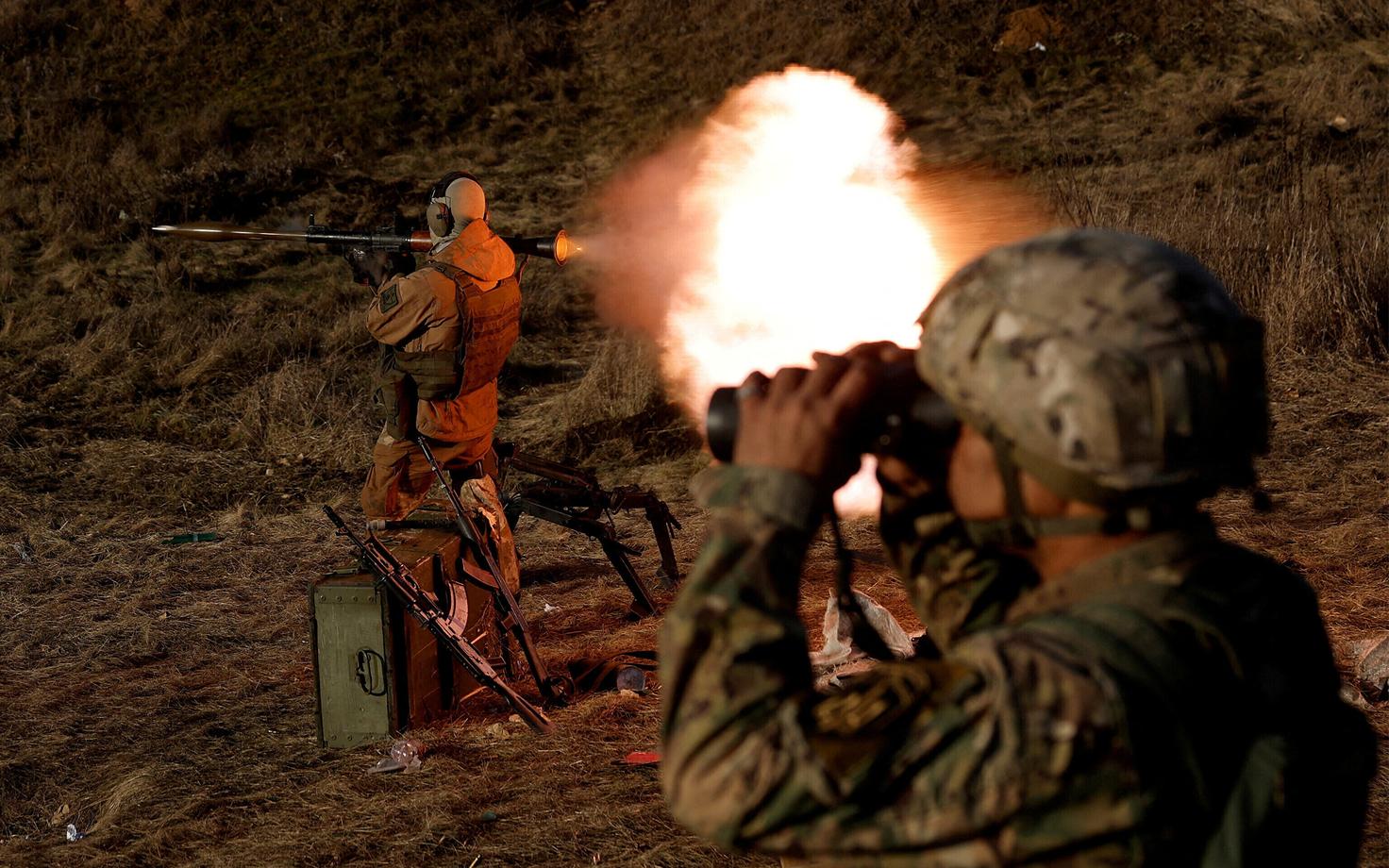 Военнослужащие батальона