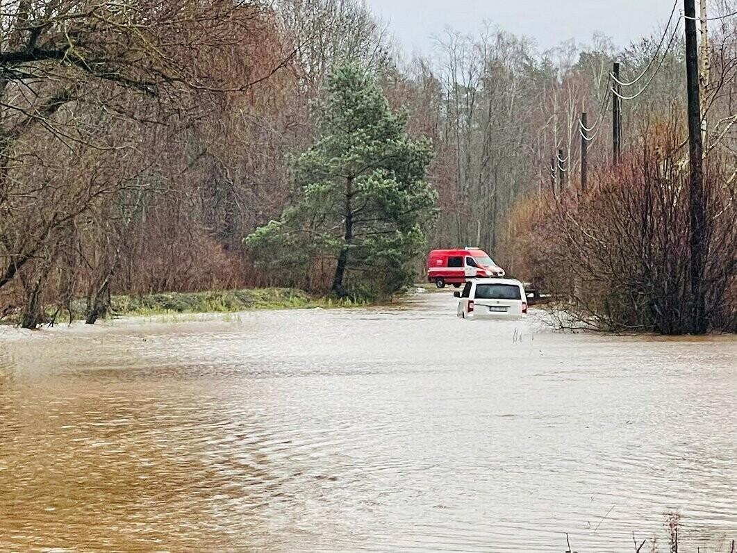 Наводнение в Латвии.