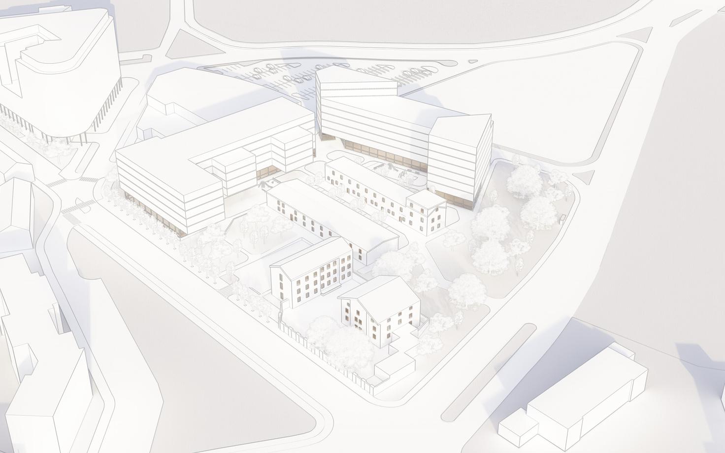 Эскиз планировки.