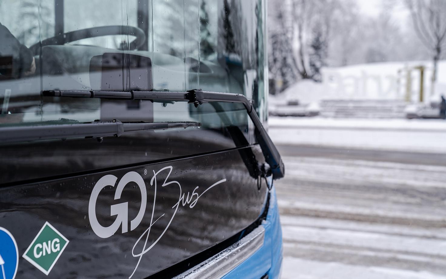 Автобус в Нарве.