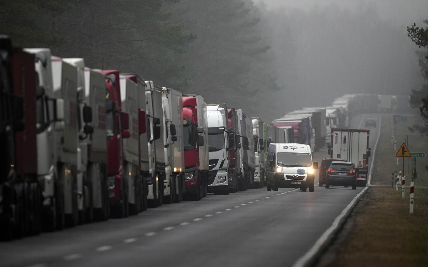 Польско-белорусская граница. Ноябрь 2021.