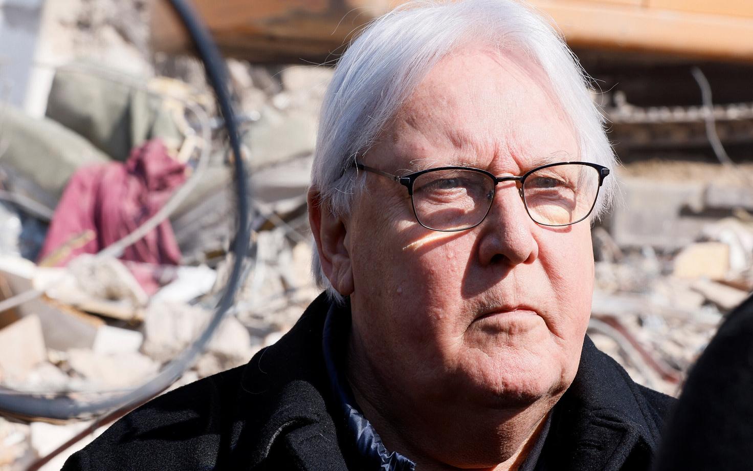 Заместитель генерального секретаря ООН по гуманитарным вопросам и чрезвычайной помощи Мартин Гриффит.