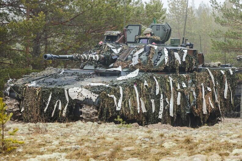 Танк Leopard 2. Иллюстративная фотография.