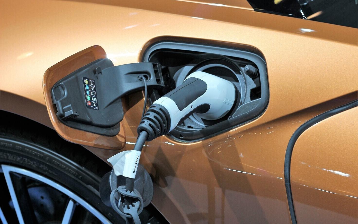 Электромобиль. Иллюстративная фотография.