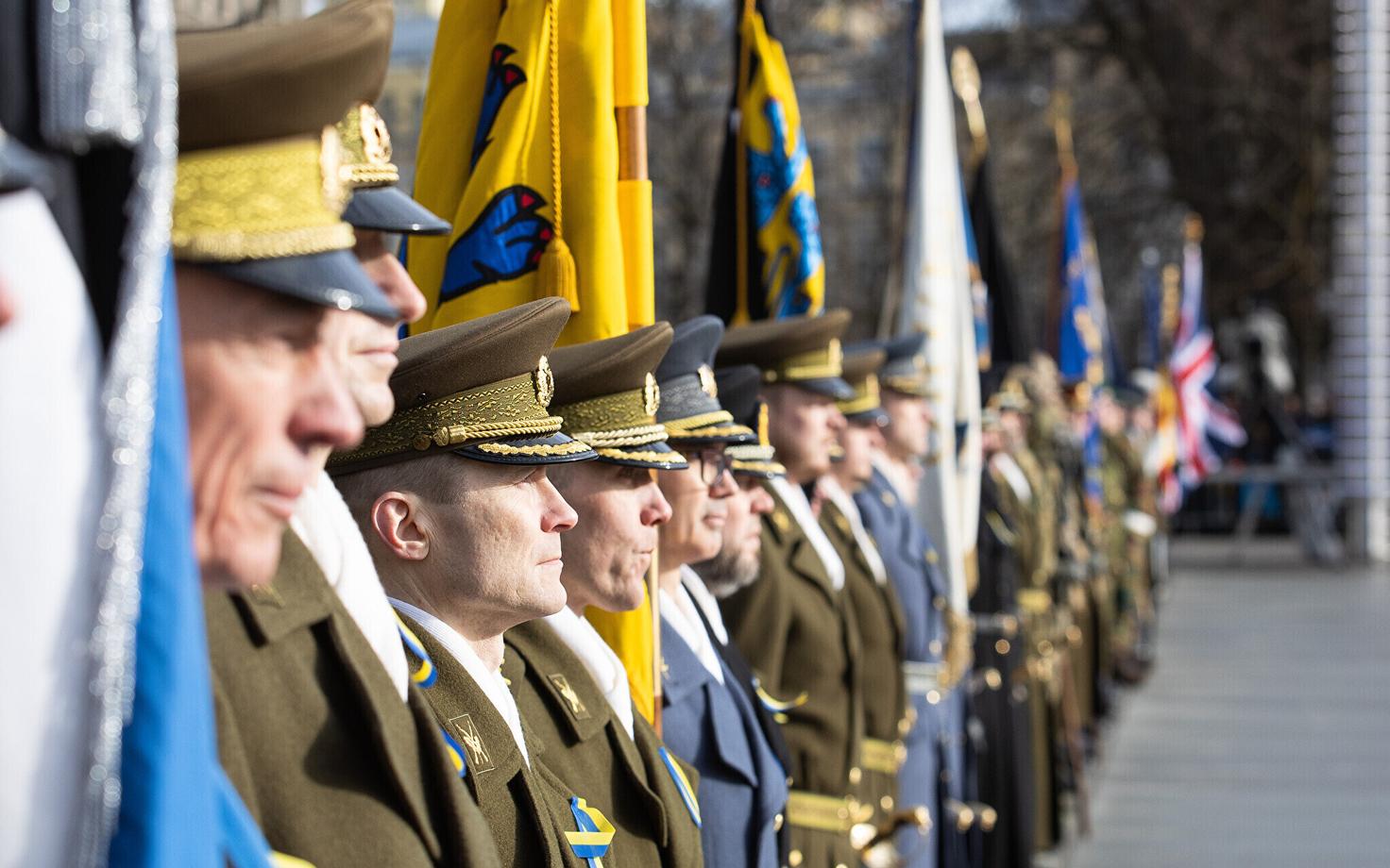 Estonian Defense Forces parade.