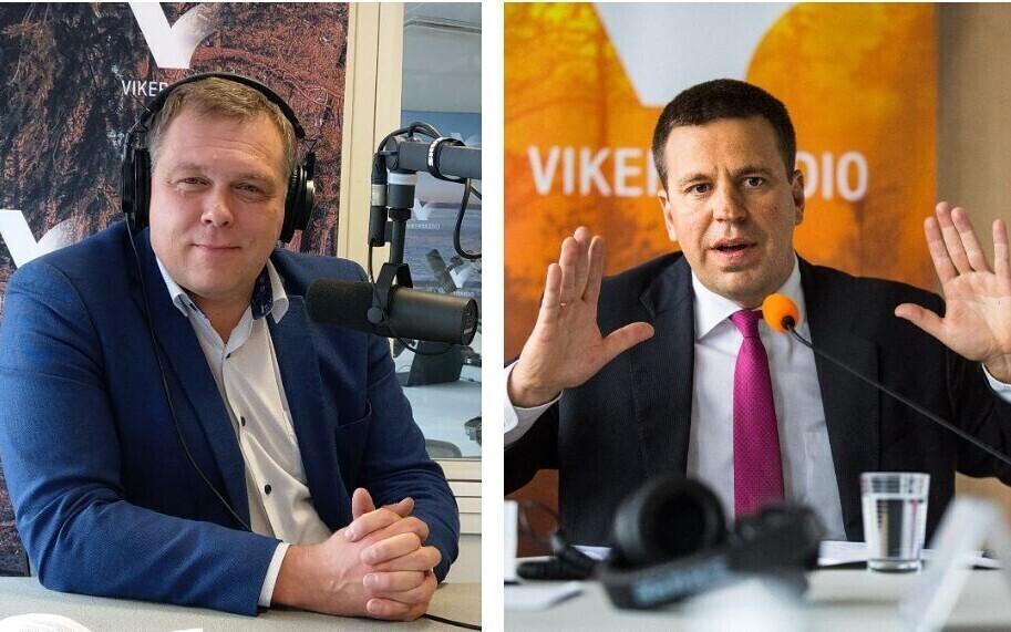 Erakonna Eesti 200 esimees Lauri Hussar (vasakul) ja Keskerakonna juht Jüri Ratas