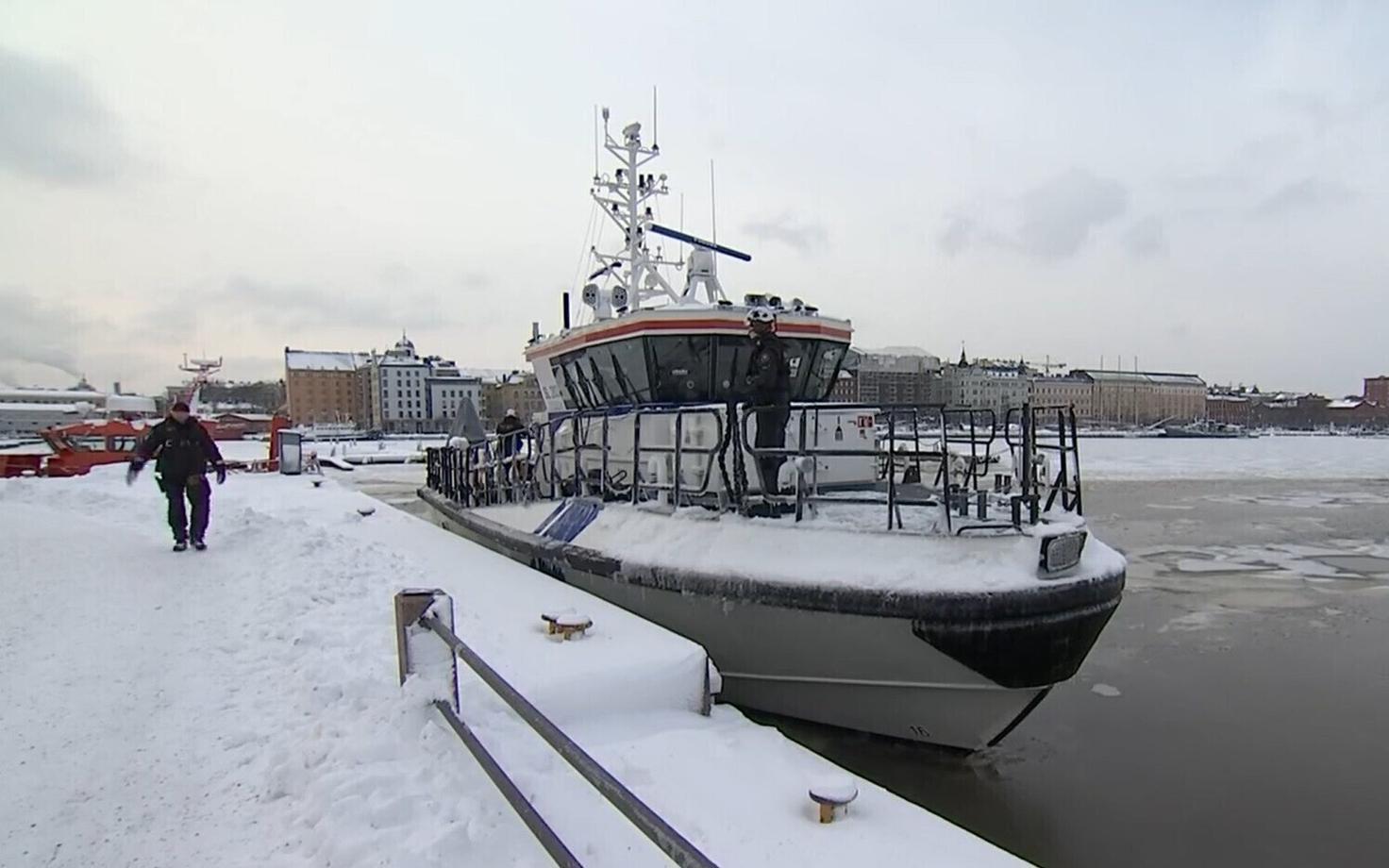 Катер погранслужбы Финляндии.