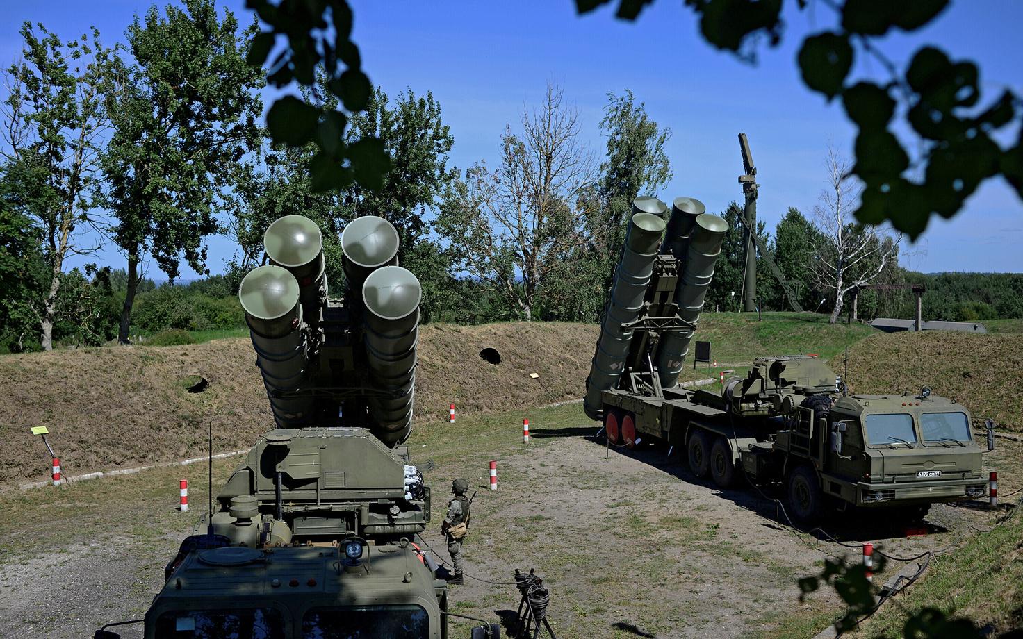Системы С-400. Учения в Калининградской области.