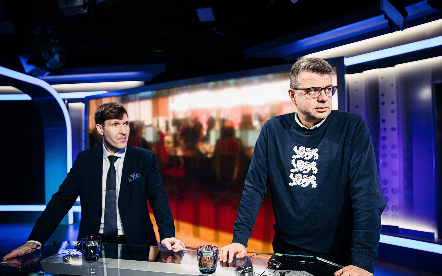Martin Helme ja Urmas Reinsalu saates
