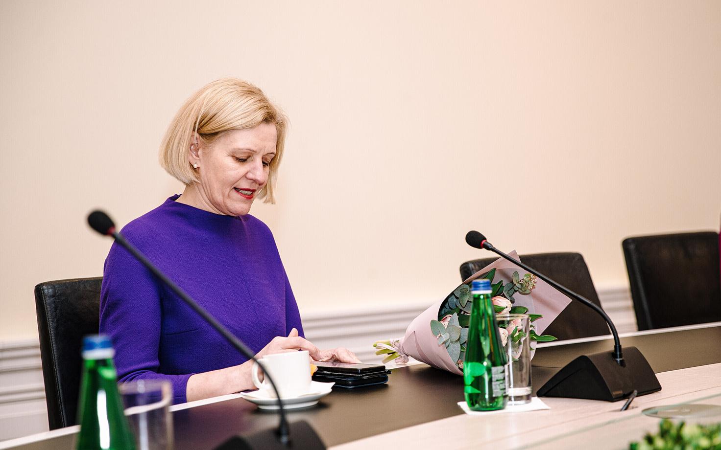 Annely Akkermann koalitsioonikõnelustel.