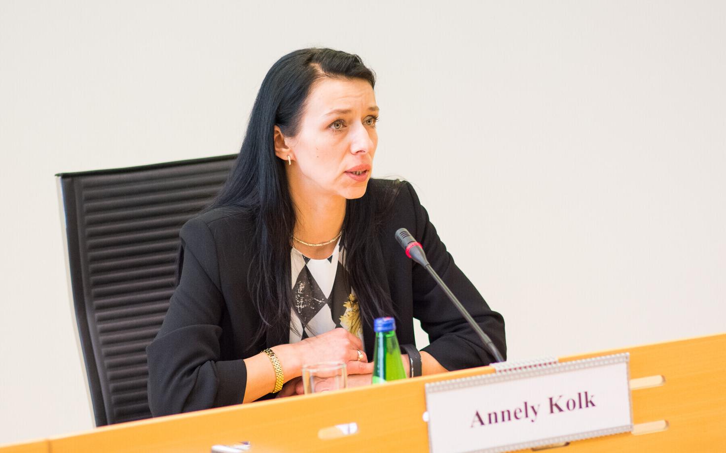 Аннели Кольк.