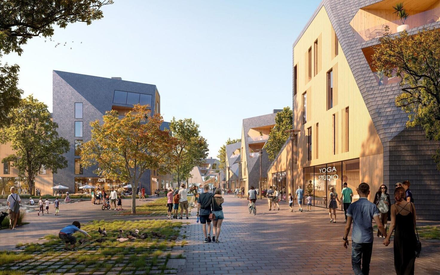 Таким был проект детальной планировки участка на Пирита теэ, 28.