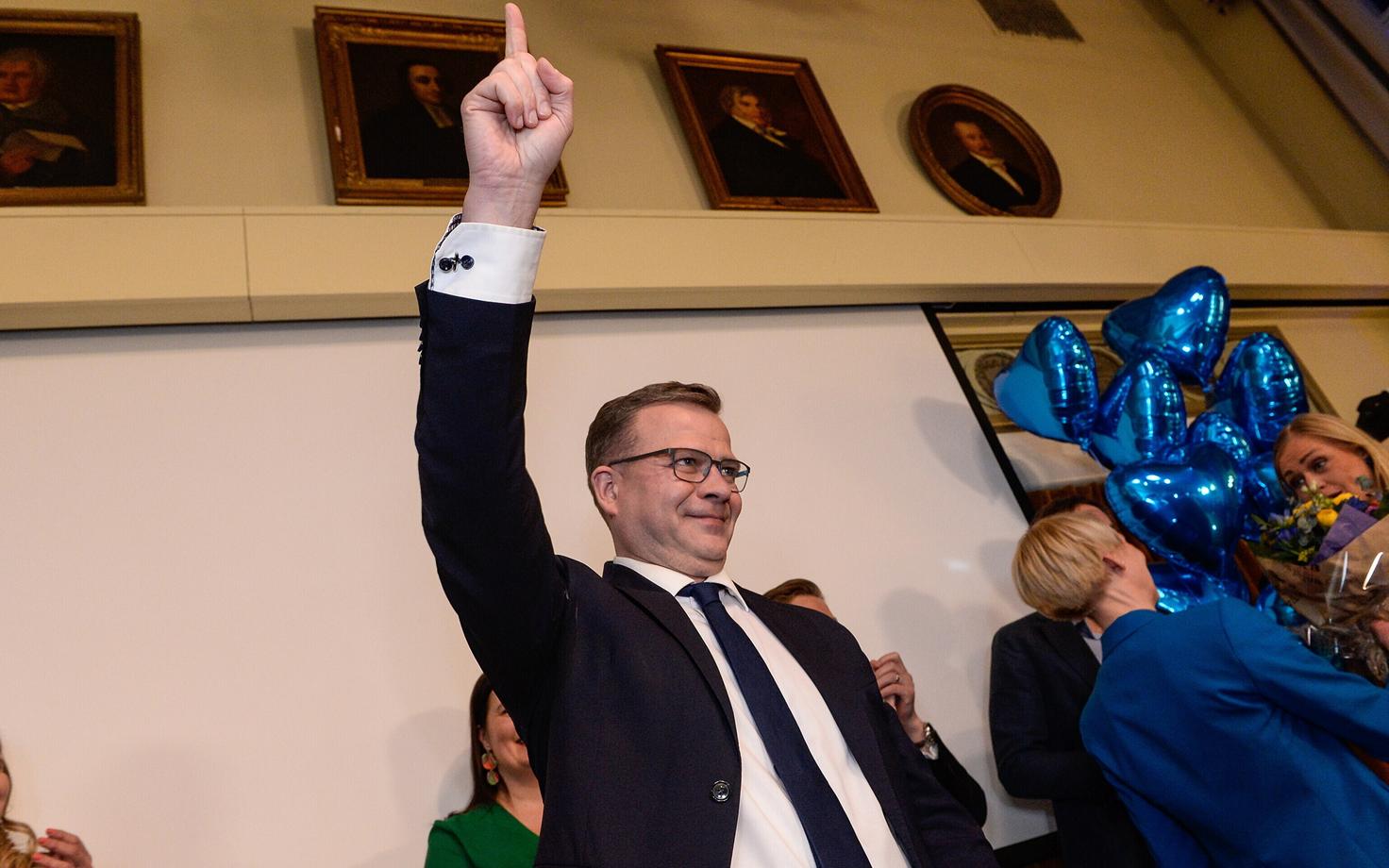 Лидер Коалиционной партии Петтери Орпо.