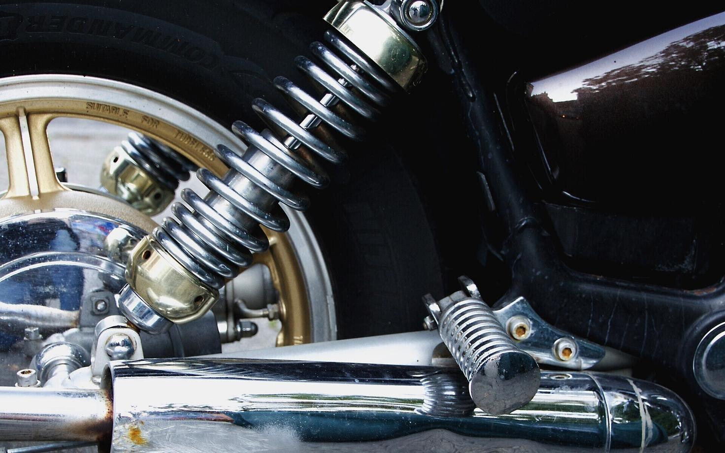 Мотоцикл. Иллюстративная фотография.