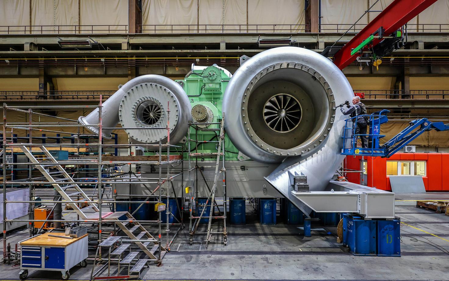 Цех компании Oberhausen - MAN Energy Solutions.