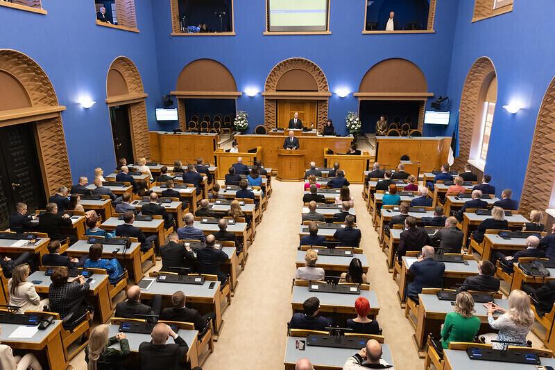 Заседание Рийгикогу.