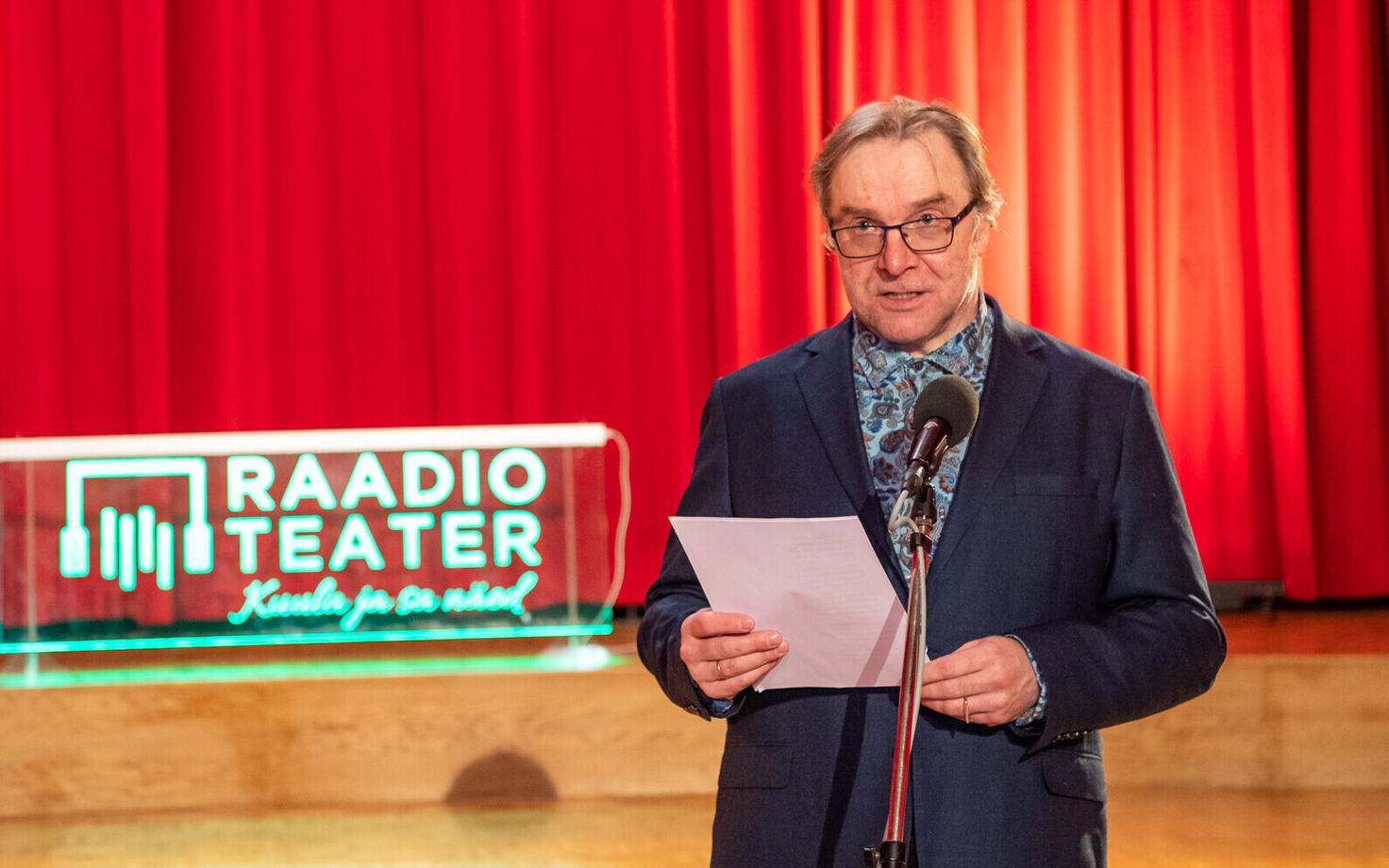 Raadioteatri näitlejapreemia pälvis Peeter Tammearu