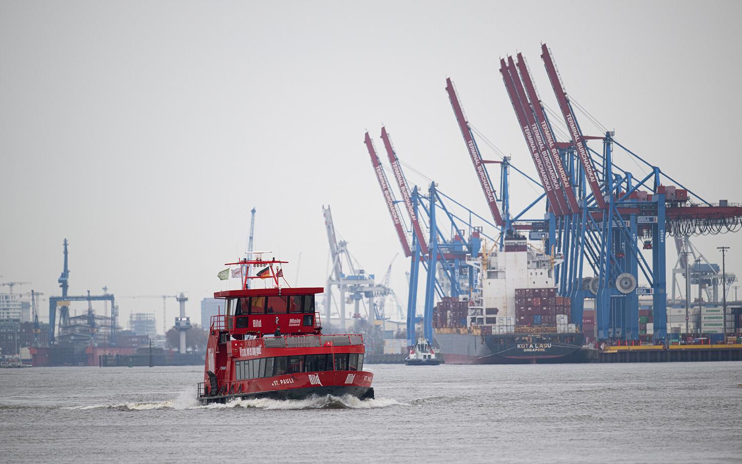 Гамбургский порт.