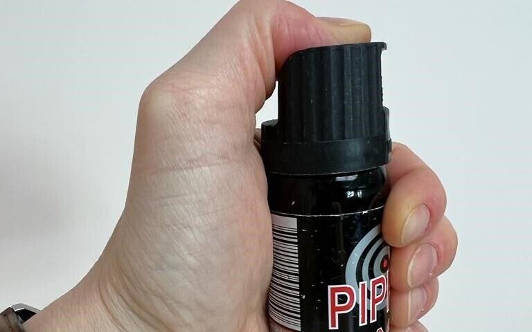 Перцовый газ. Иллюстративная фотография.