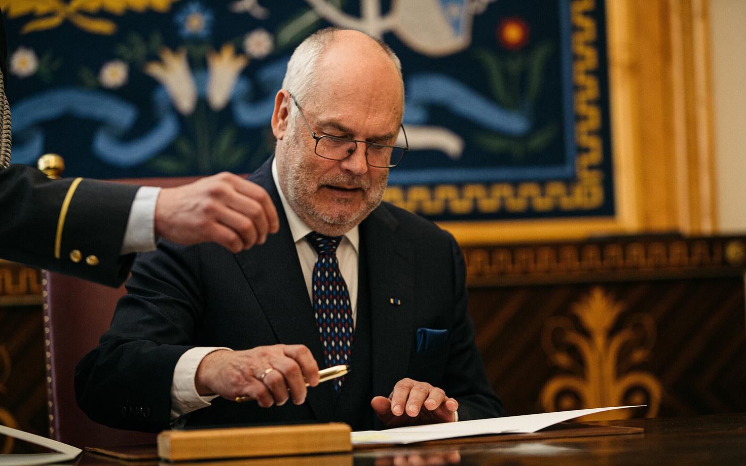 Президент Эстонии Алар Карис.