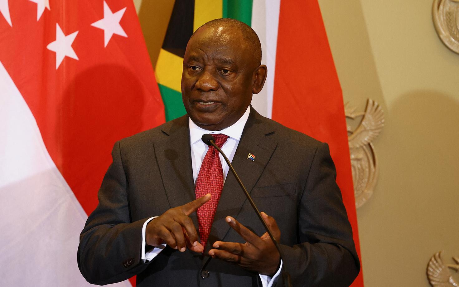 Сирил Рамафоса.