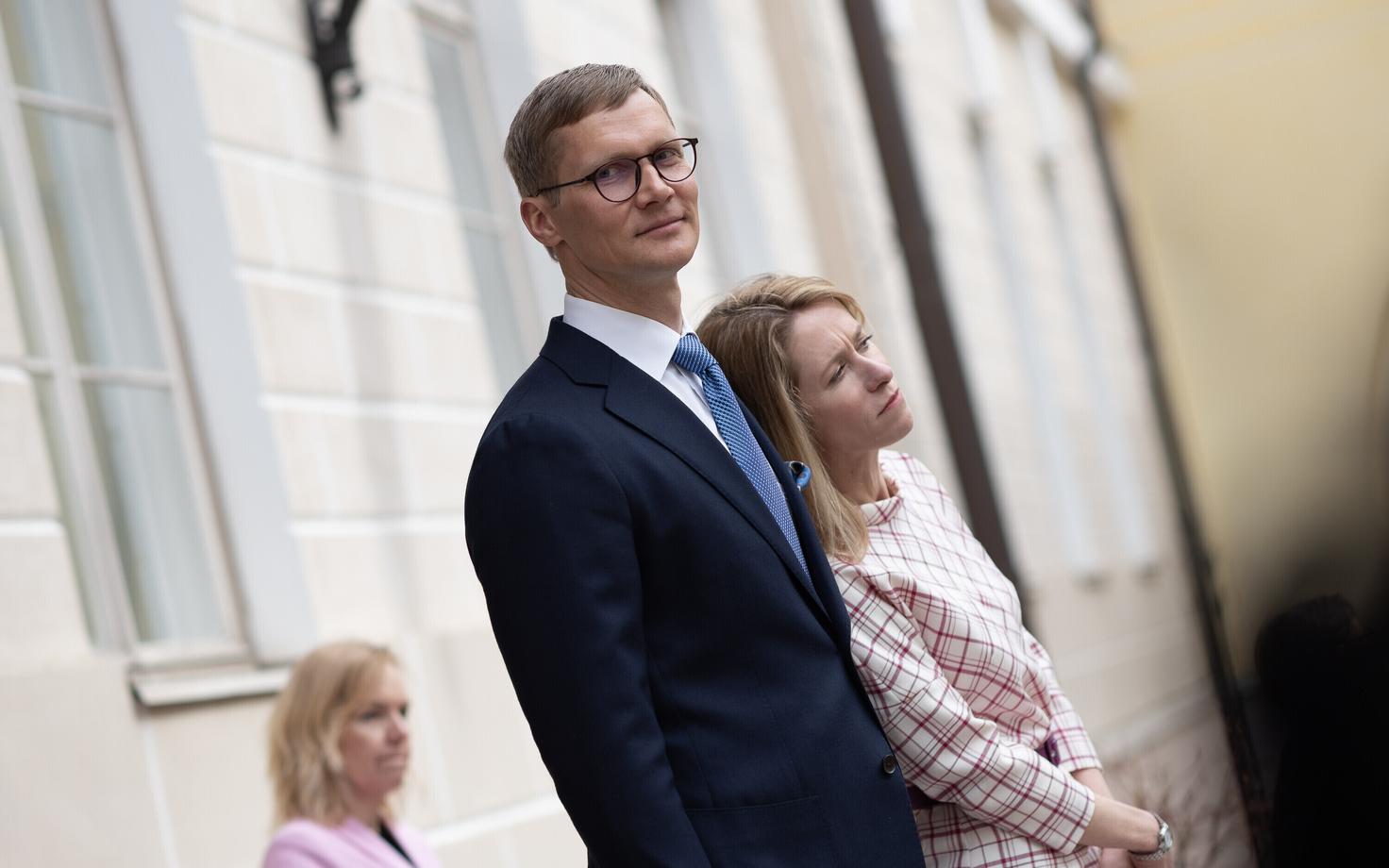 Арво Халлик и Кая Каллас.