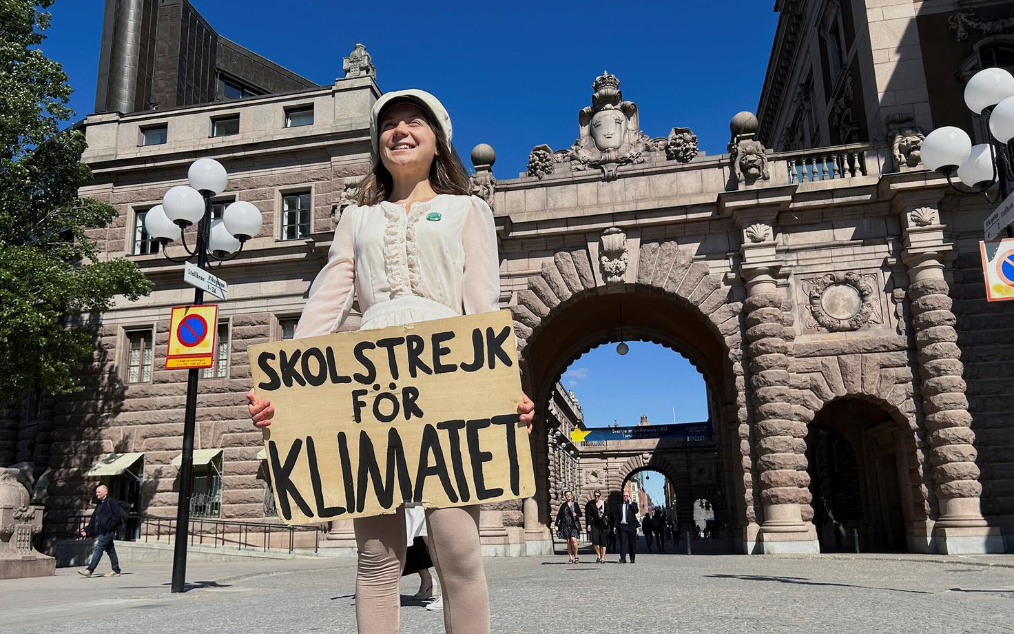 Грета Тунберг.