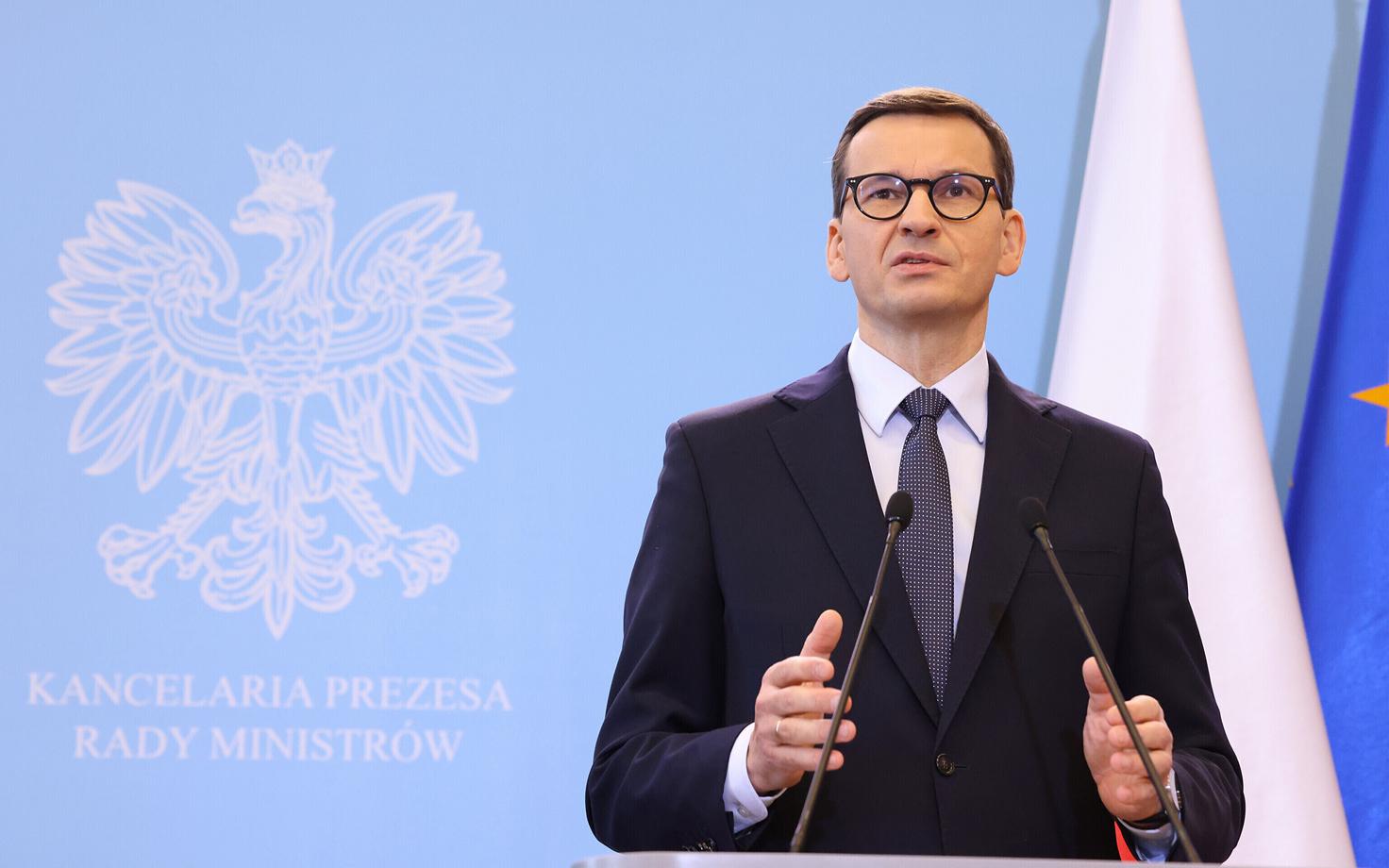 Премьер-министр Польши Матеуш Моравецкий.