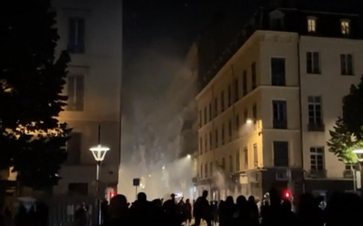 Протесты во Франции.