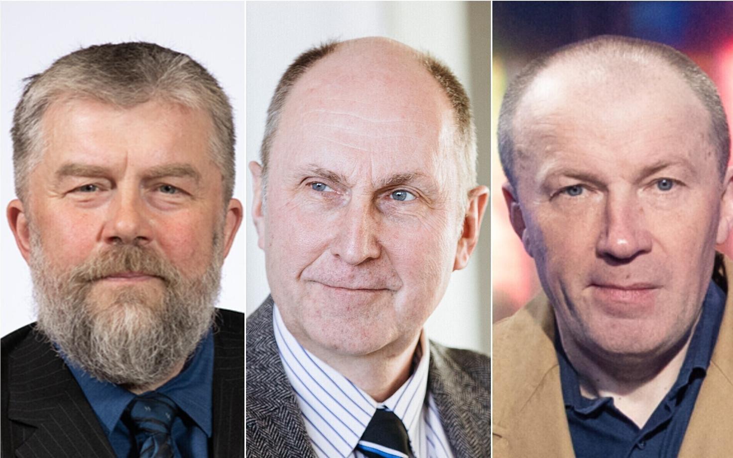 Meelis Kiili, Neeme Väli ja Leo Kunnas.