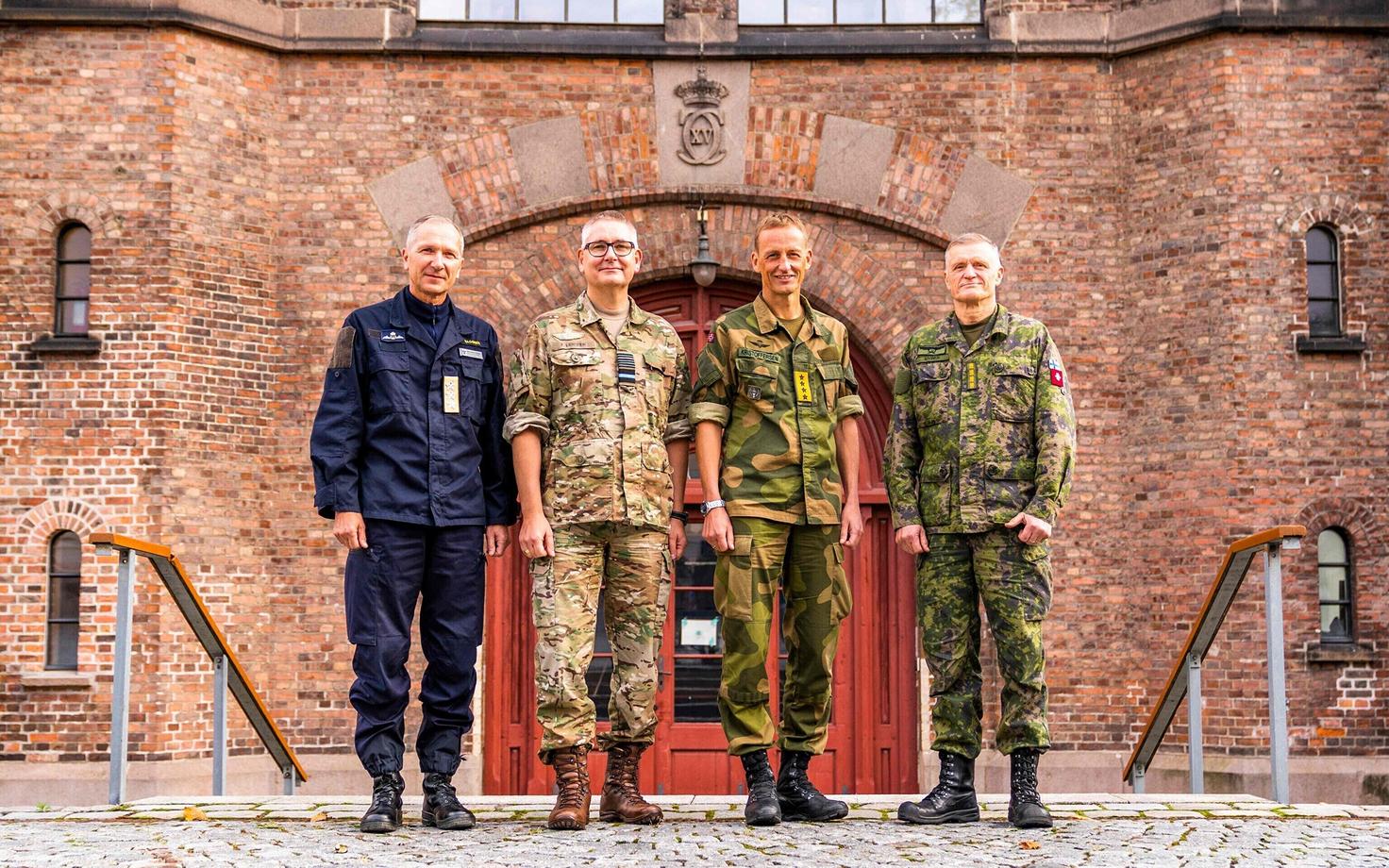 Главы оборонных ведомств Северных стран.