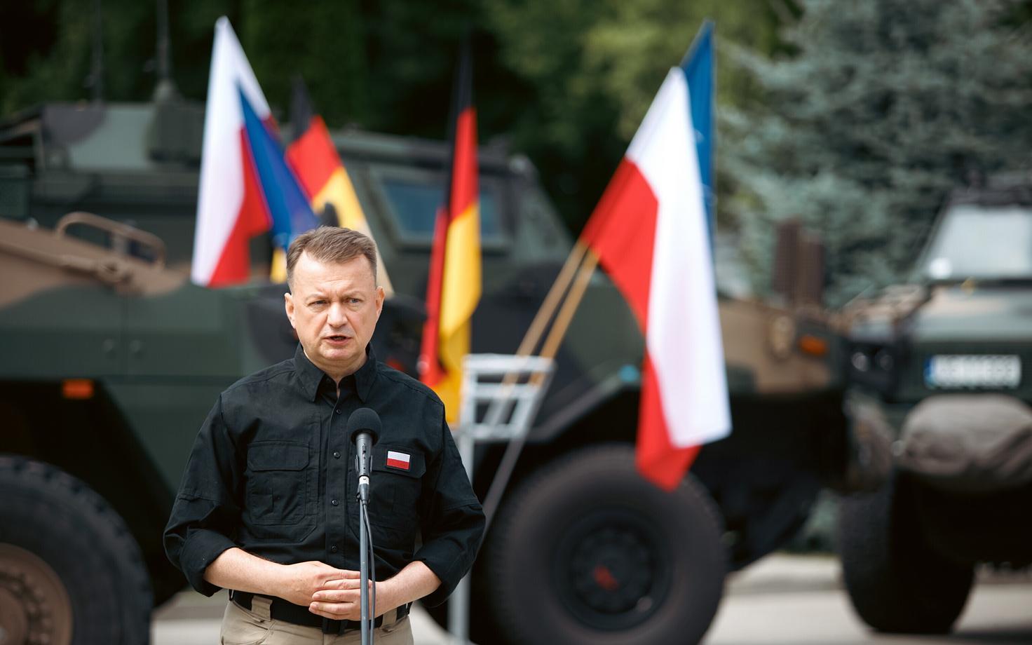 Министр обороны Польши Мариуш Блащак.