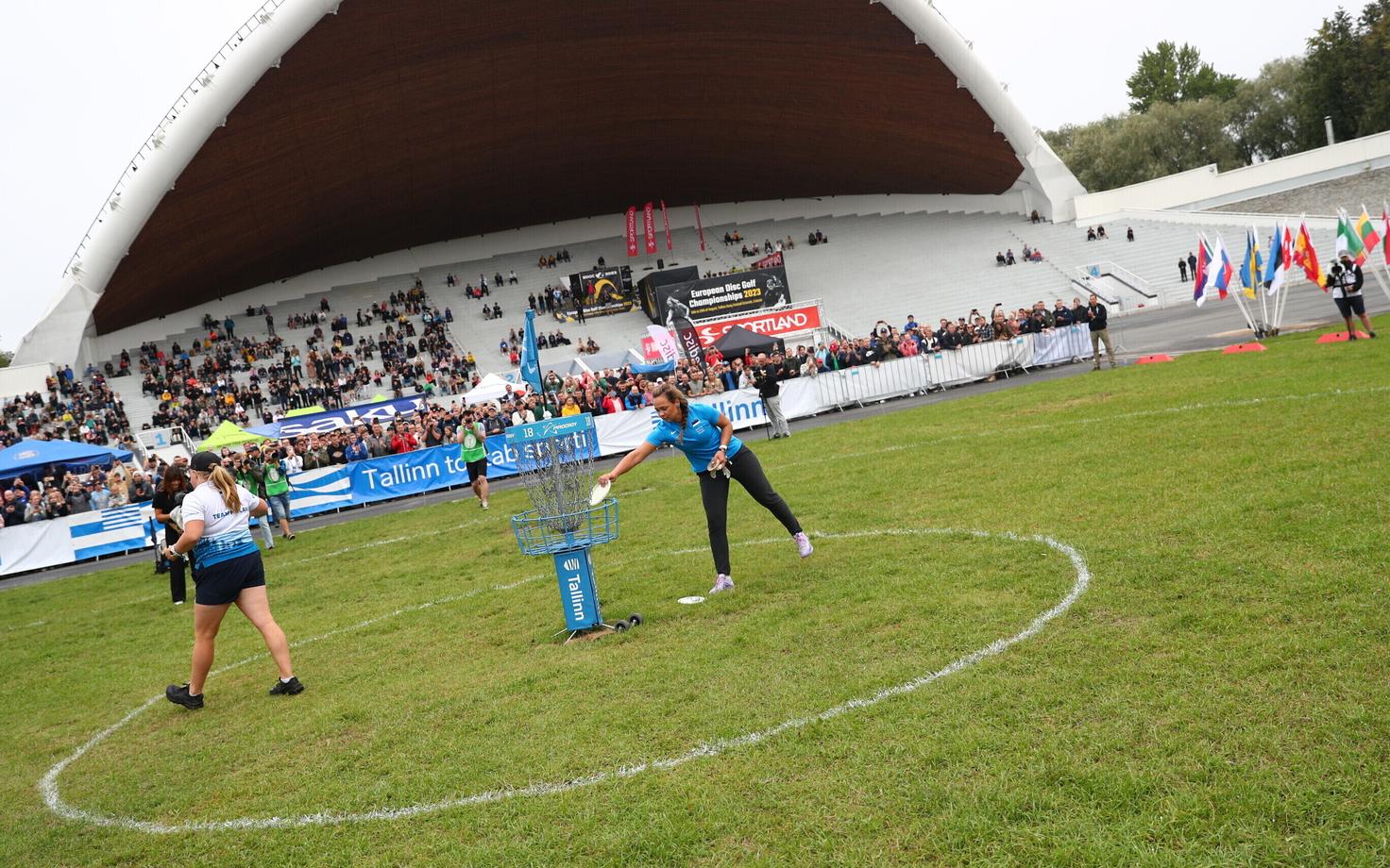Fourth day of the European Disc Golf Championships 2023.