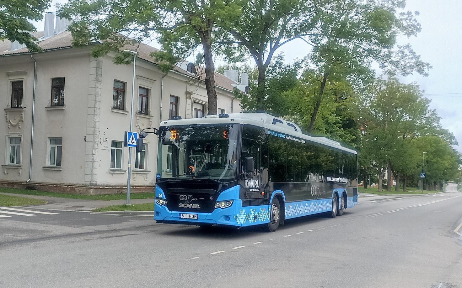 Автобус в Силламяэ.