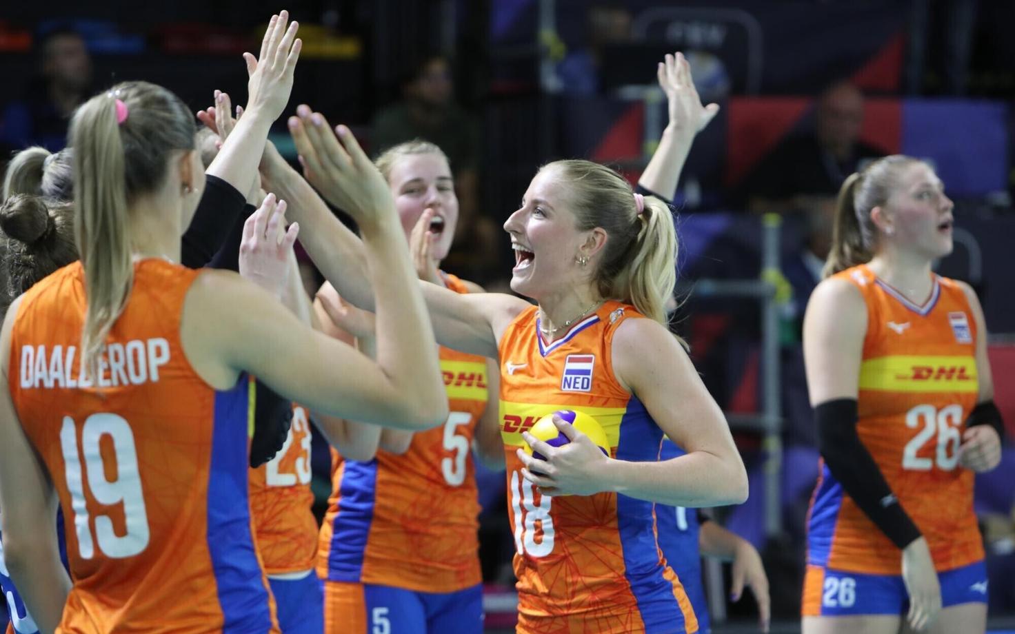 Hollandi naiste võrkpallikoondislased