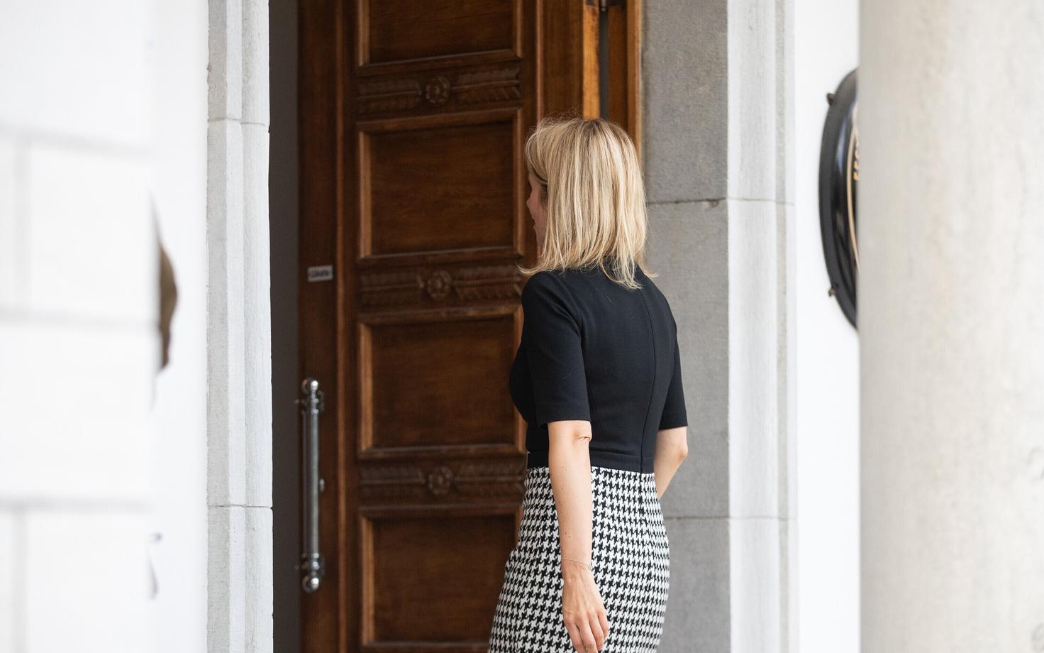 Кая Каллас в Кадриорге.