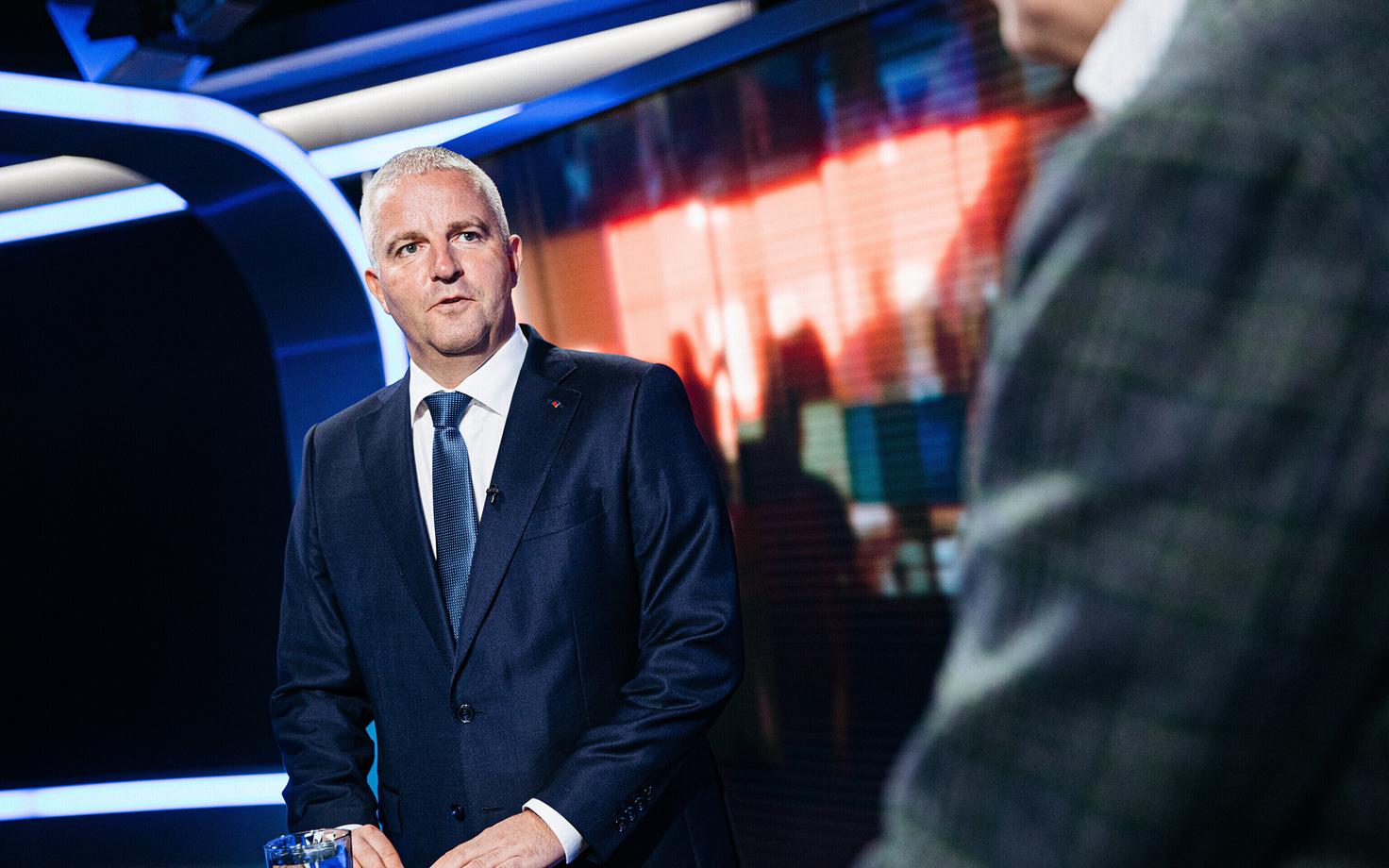 Пааво Ныгене в передаче Otse Uudistemajast.