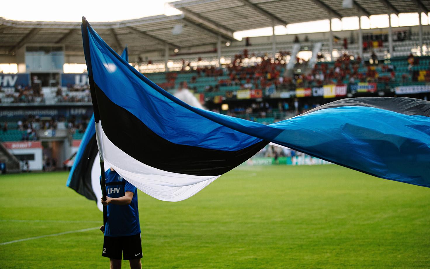 Флаг Эстонии на