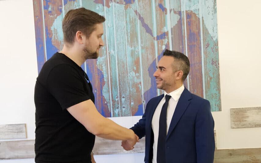 Яак Мадисон и Филиппо Маннино.