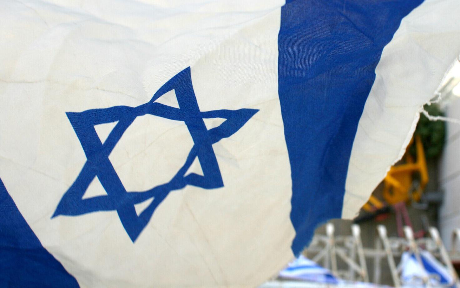 Флаг Израиля.