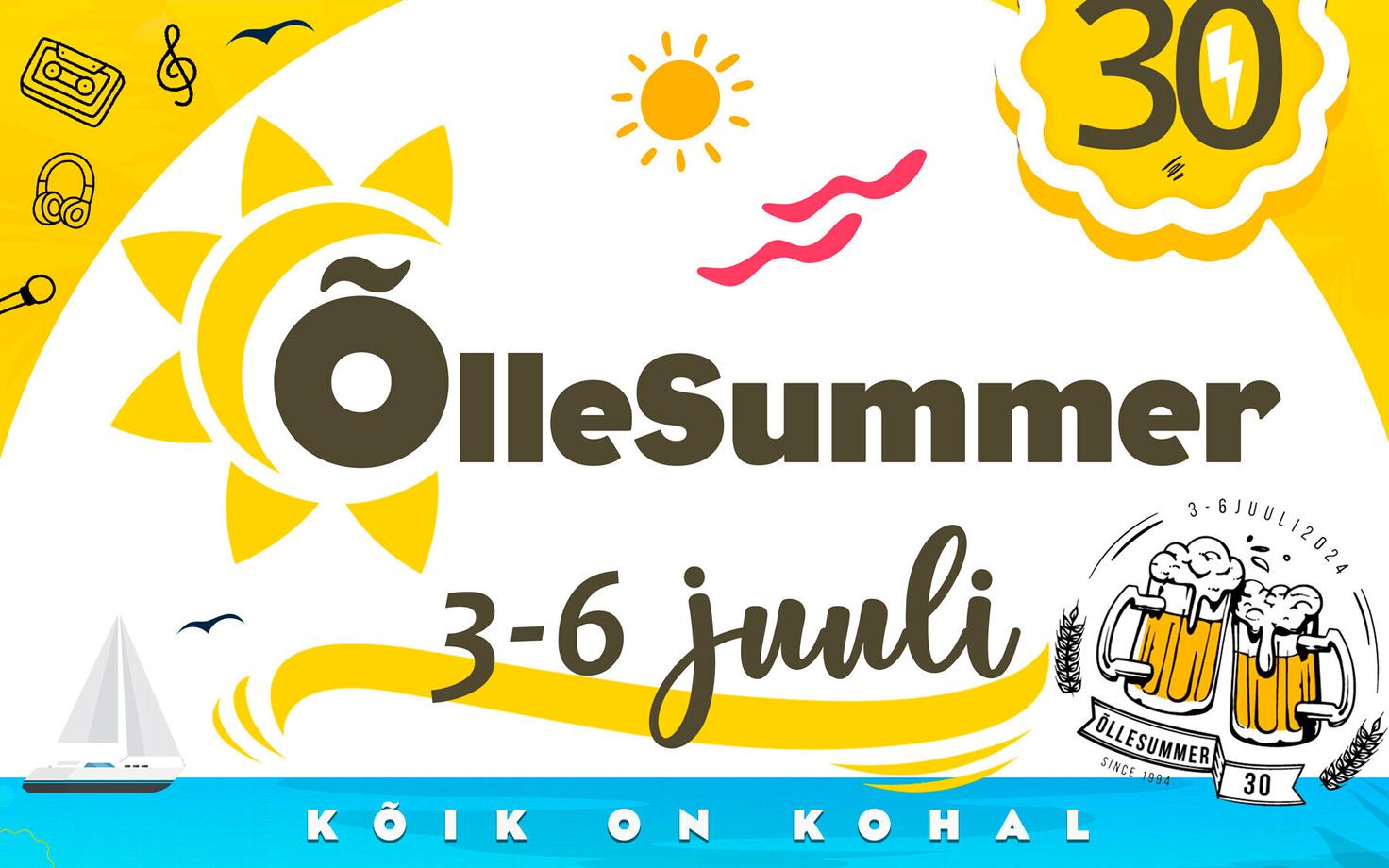 Легендарный фестиваль Õllesummer возвращается.