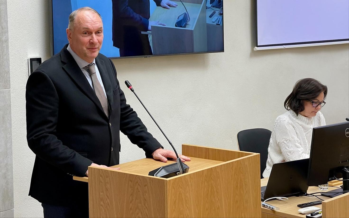 Вице-мэр Нарвы Олег Карпиков.