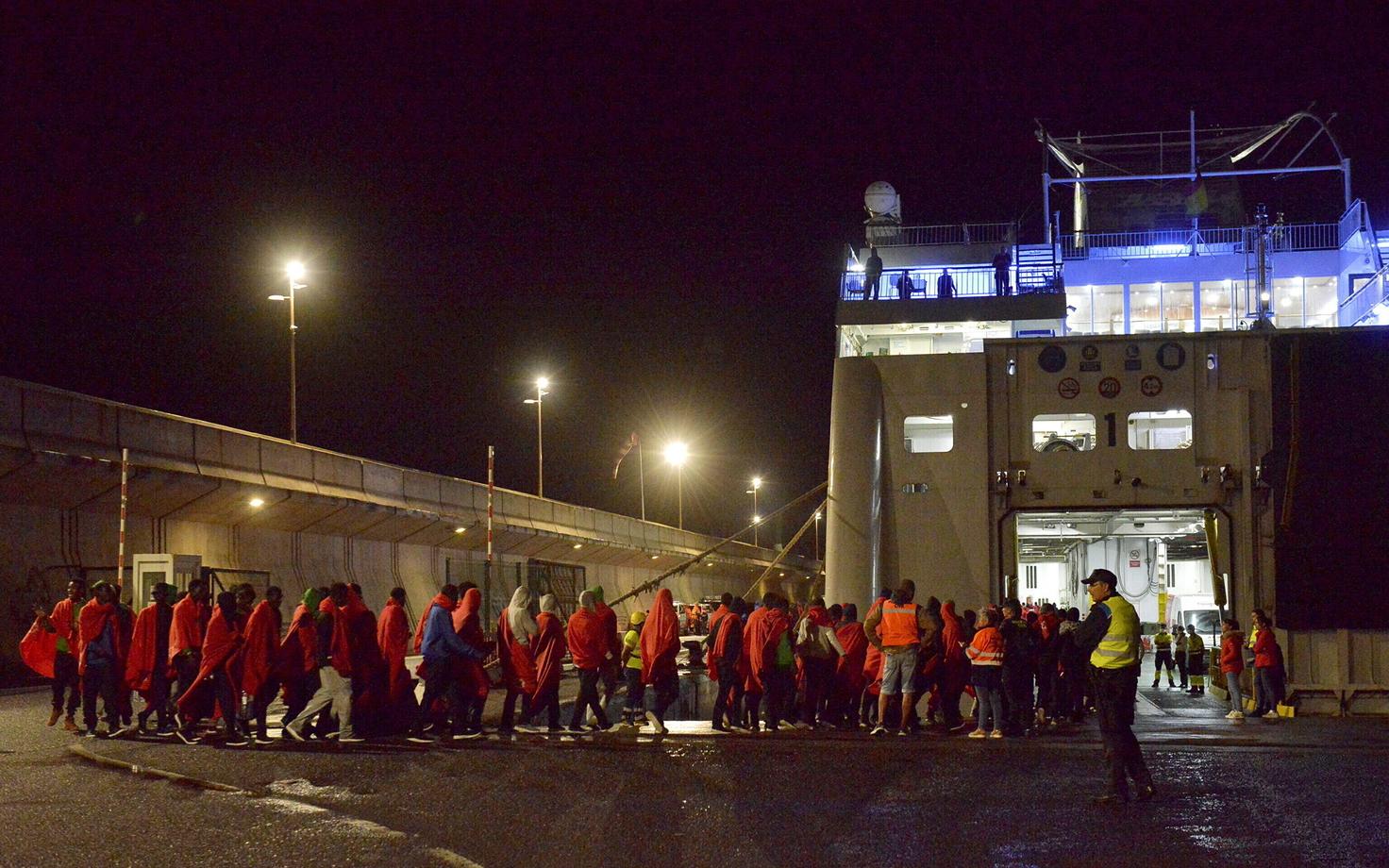 Migrandid El Hierro saarel.