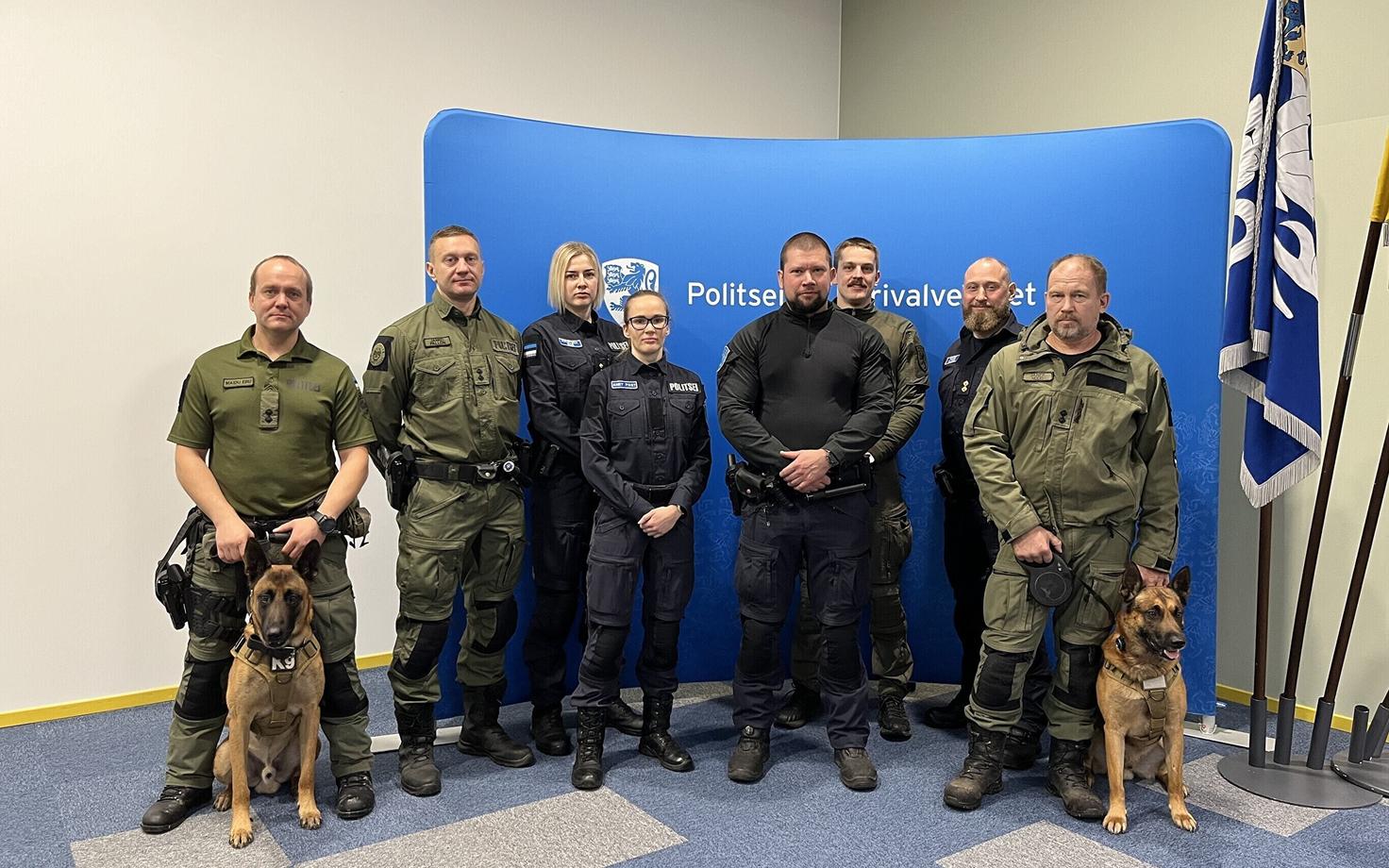 ESTPOL 8 will patrol the Latvian-Belarusian border for two weeks from November 2.