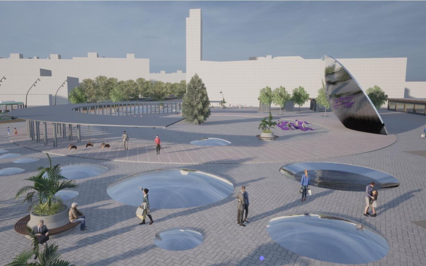 Narva peatänava konkursi võidutöö