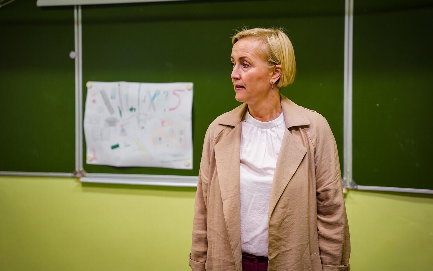 Министр образования Кристина Каллас.