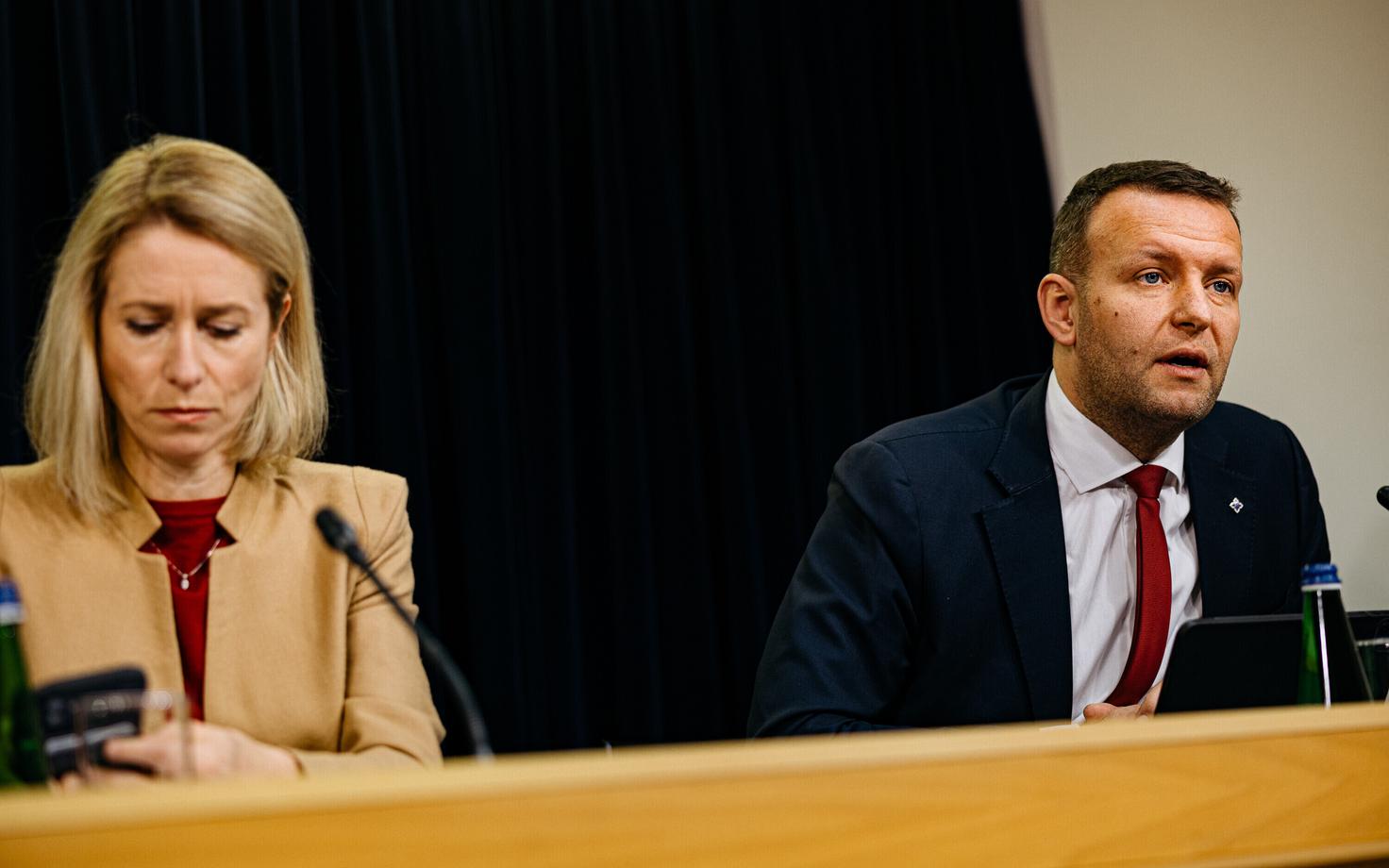 Кая Каллас и Лаури Ляэнеметс.