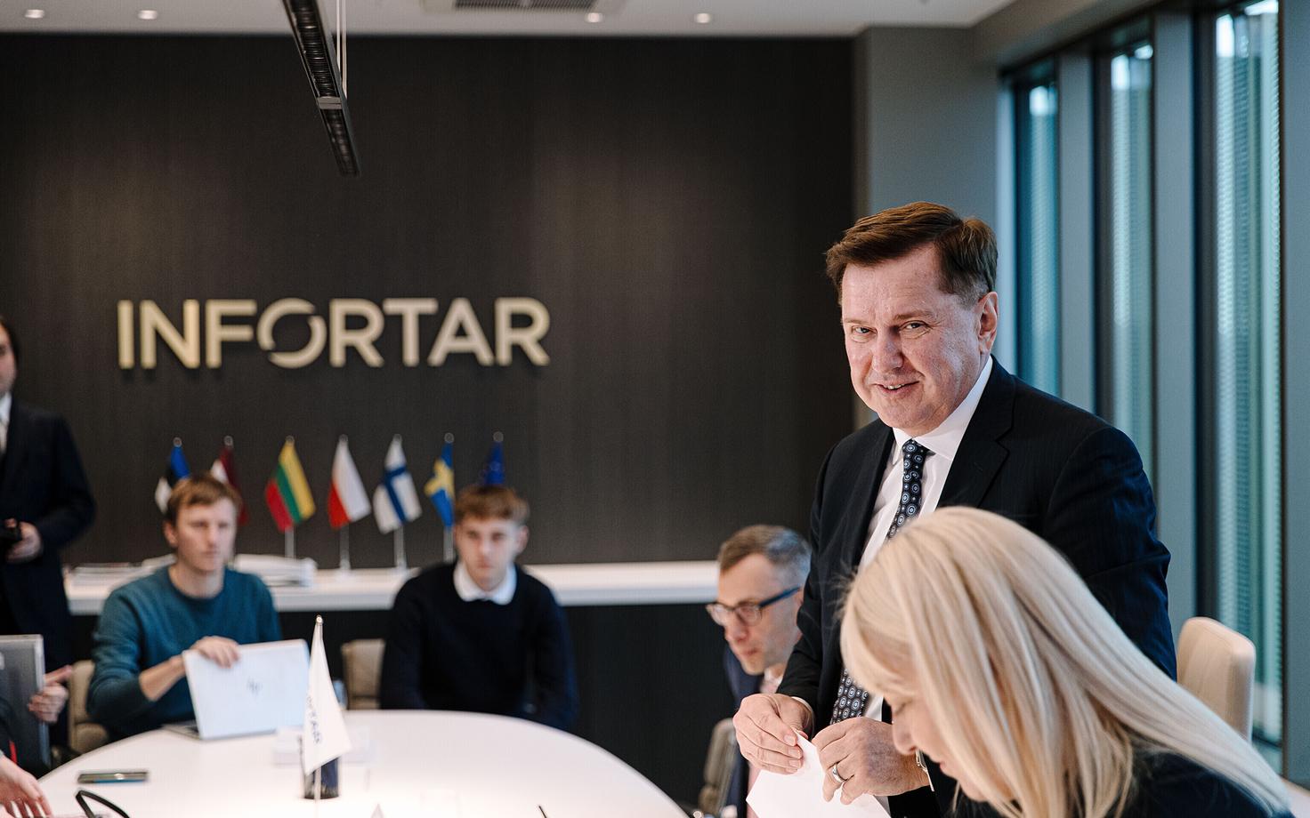 Infortari juht Ain Hanschmidt