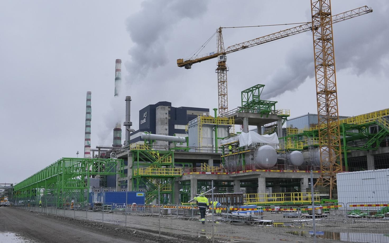 Заводы по производству сланцевого масла Enefit 280 и Enefit 280-2.